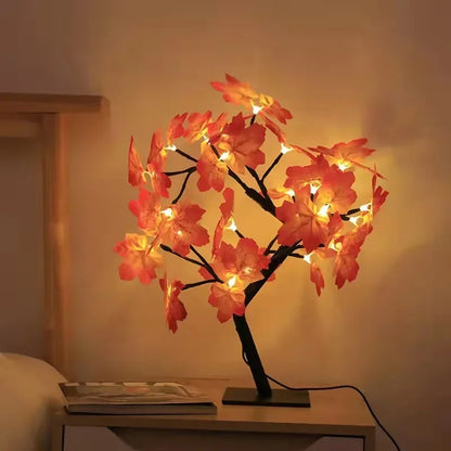 CelestialGlow Maple Leaf Lamp