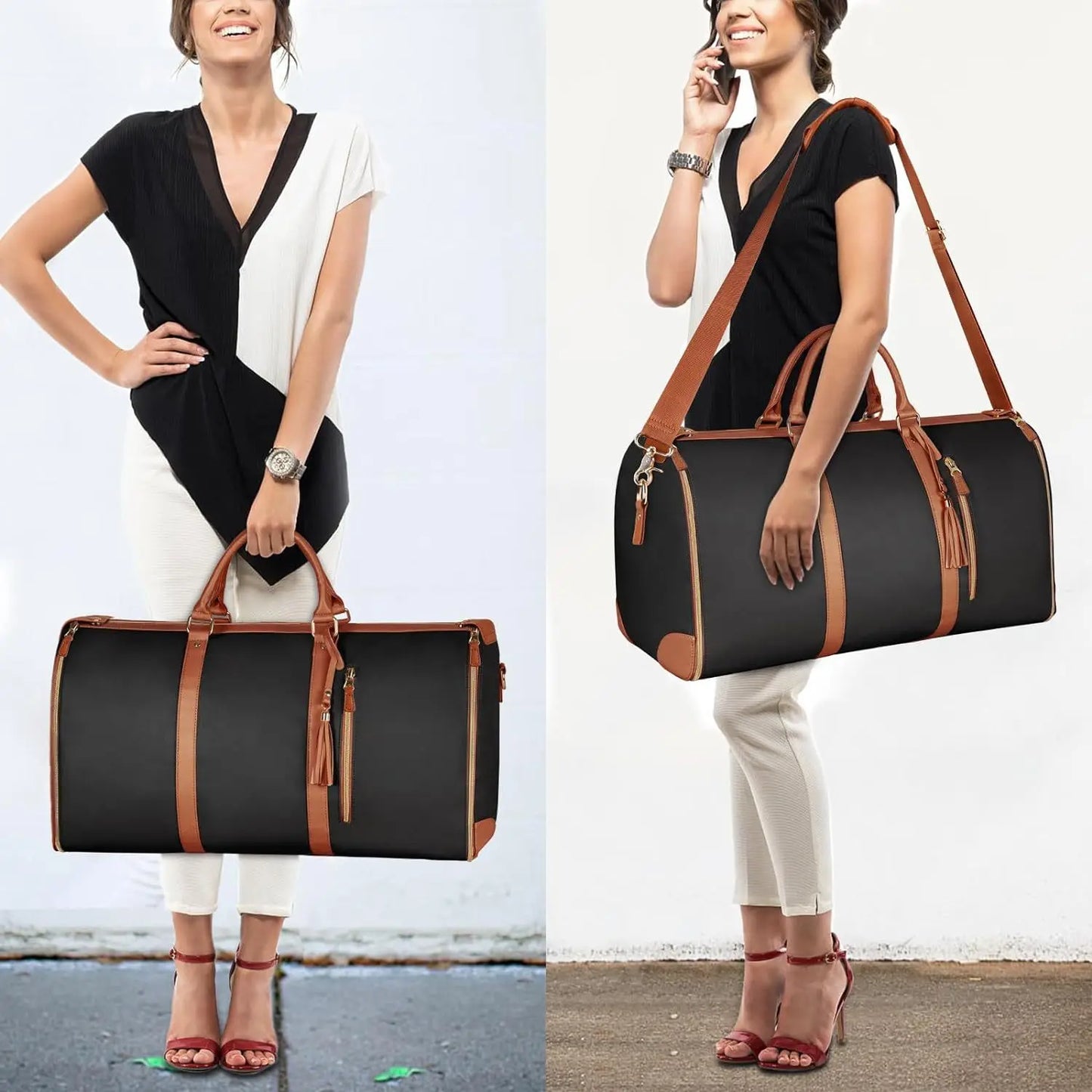 Polarshe Foldable Travel Bag: Stylish, Spacious, and Waterproof Companion for Every Journey