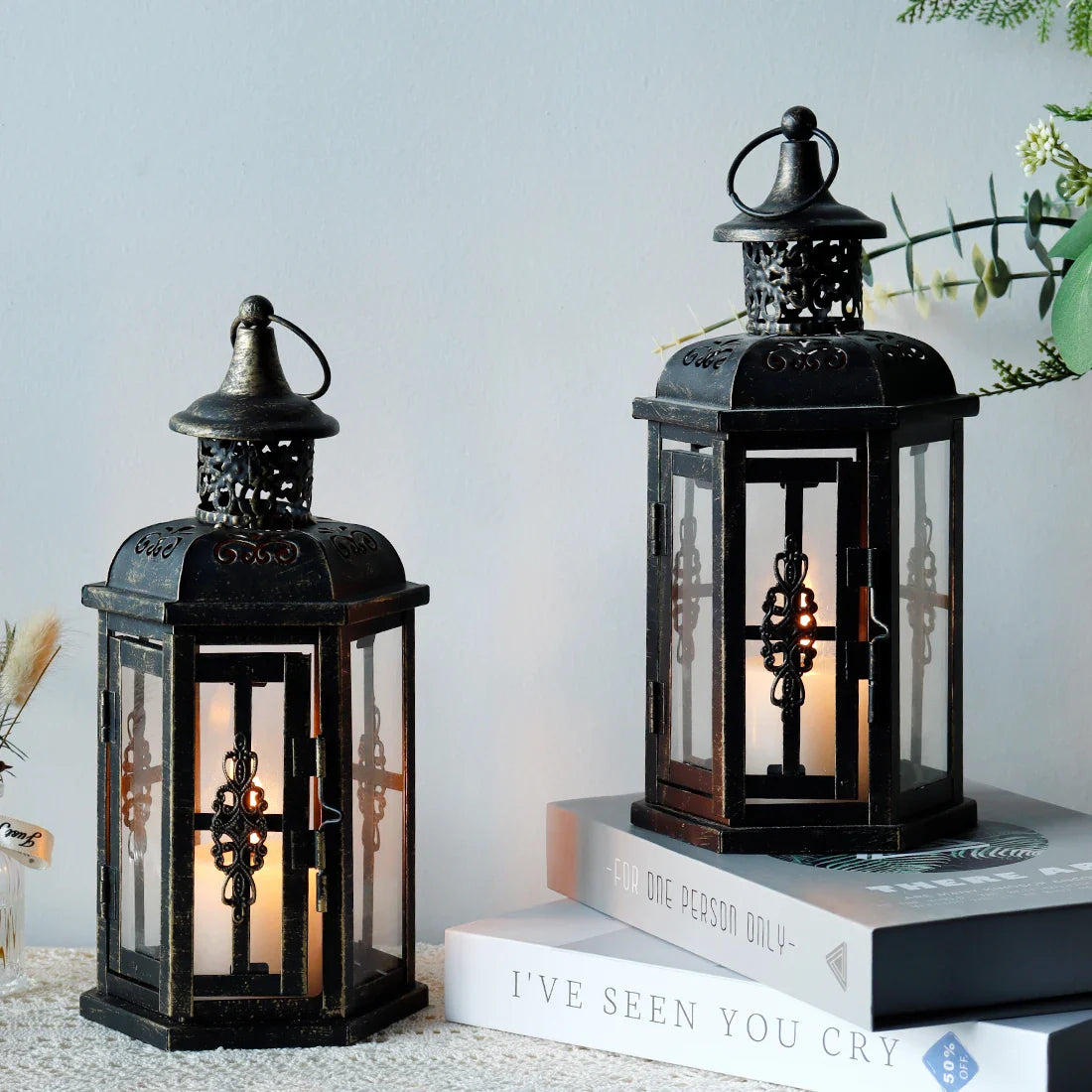 Vintage Nordic Candle Holder Wedding Decor