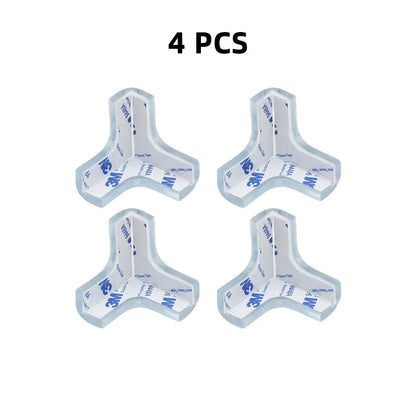 Baby Safety Silicone Table Corner Protector Transparent Edge Guards