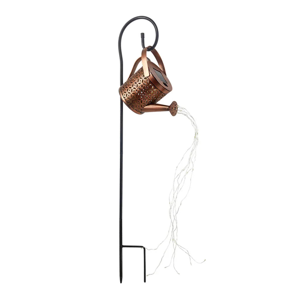 Solar Watering Can Lamp