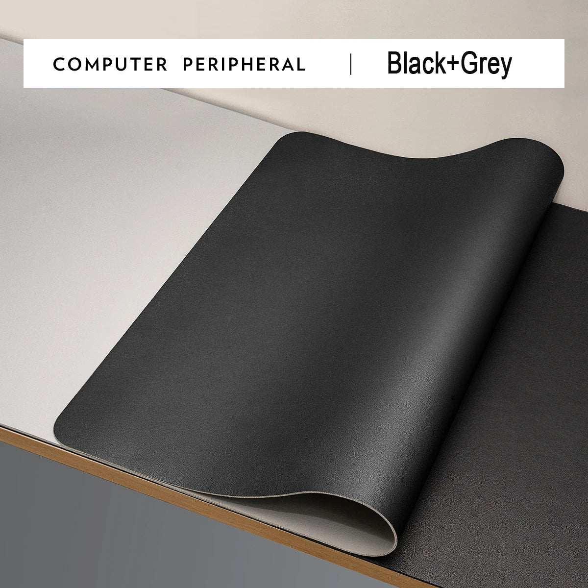 Home Office Large Mouse Pad Gamer Waterproof PU Leather Desk Mat - Computer Mousepad & Keyboard Pad for Gaming
