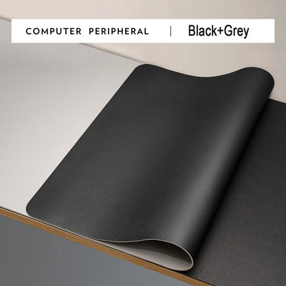 Home Office Large Mouse Pad Gamer Waterproof PU Leather Desk Mat - Computer Mousepad & Keyboard Pad for Gaming