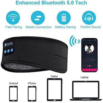 Oracluxe Bluetooth Sleep Headphones & Eye Mask Combo