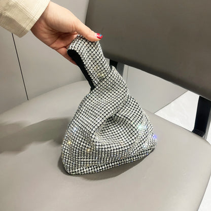 Luxury Designer Rhinestones Clutch Purse Bag for women