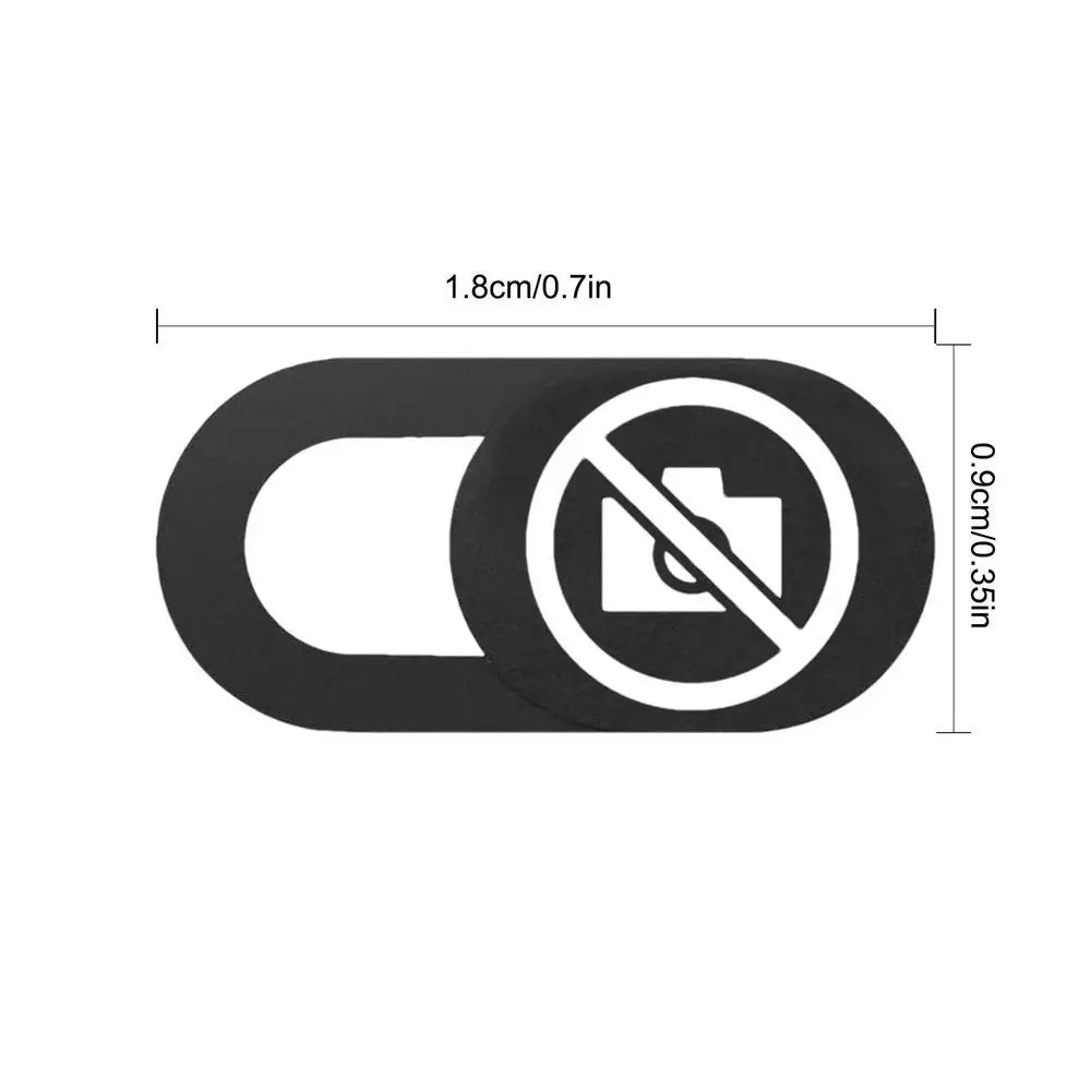 Webcam Cover Shutter Magnet Slider Plastic Camera Cover For IPad Tablet Web Laptop Pc Camera Mobile Phone Lenses Privacy Sticker