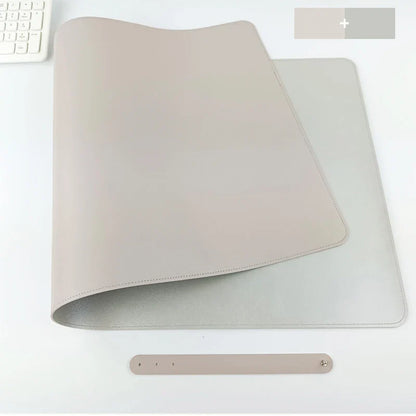 Home Office Large Mouse Pad Gamer Waterproof PU Leather Desk Mat - Computer Mousepad & Keyboard Pad for Gaming
