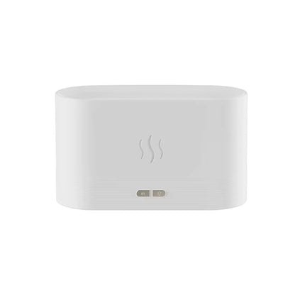 Vissko Aroma Flame Diffuser 180ML Air Humidifier Ultrasonic Aromatherapy Cool Mist Maker Essential Oil Lamp Difusers For Home