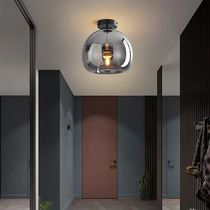Modern Glass Ceiling Light