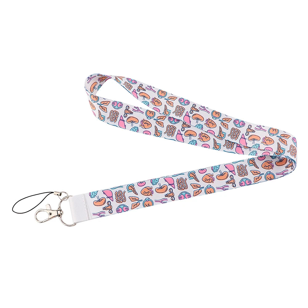 LB2290 Nurse Neck Strap Lanyards for ID Cards and Keys