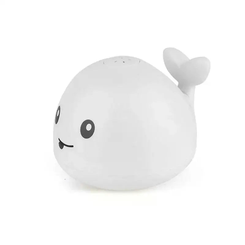 Electric Whale Bath Toy with LED Lights & Music: Spray Water Ball for Kids’ Bathtub Fun