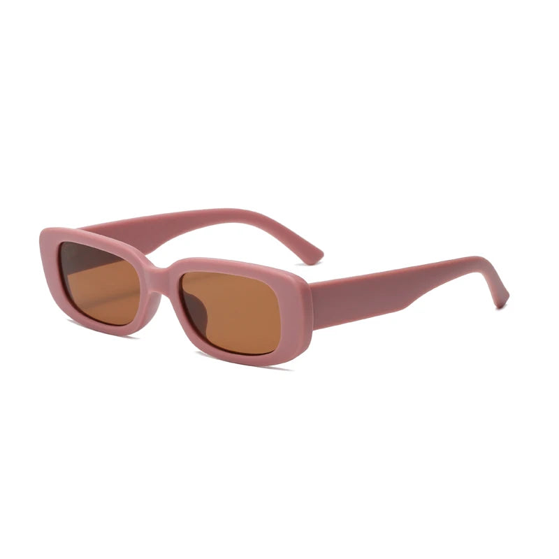 Trendy Small Square Sunglasses for Women and Men, UV400 Protection