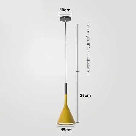 White Light LED Hanging Lamp for Dining & More