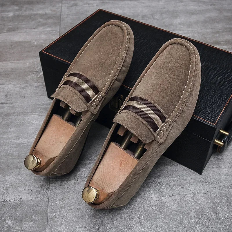 Gianni Soft Italian Suede Loafers