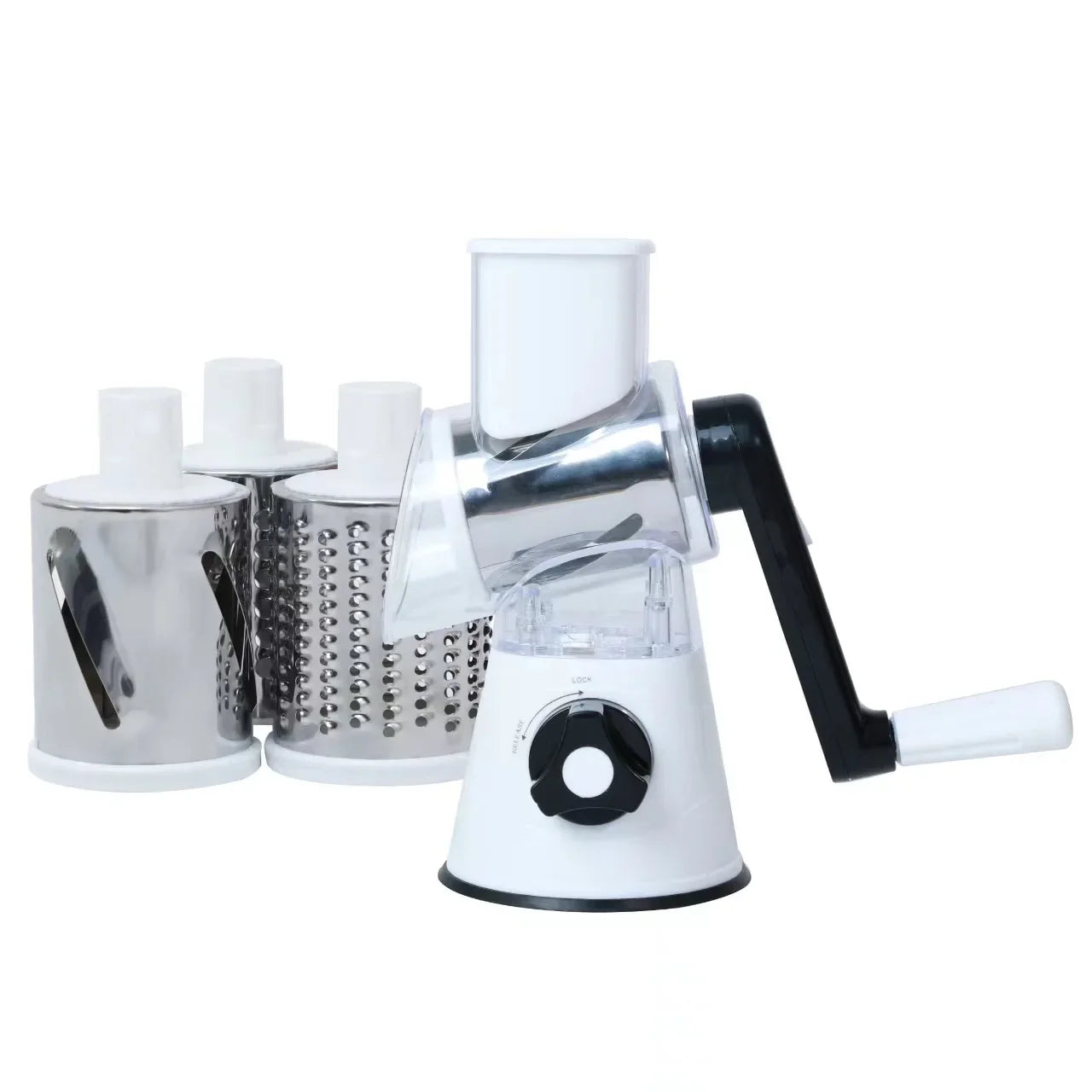 Manual Vegetable Cutter & Shredder Food Processor