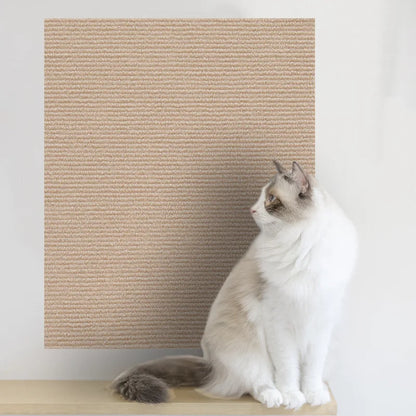 Self-Adhesive Cat Scratch Protector – Trimmable Carpet Mat for Sofa and Wall, Anti-Scratch Furniture Guard
