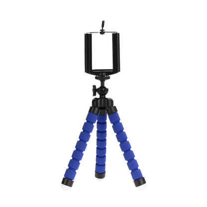 Portable Phone Tripod - Adjustable Mini Octopus Stand with Clip Holder for Smartphones and Cameras