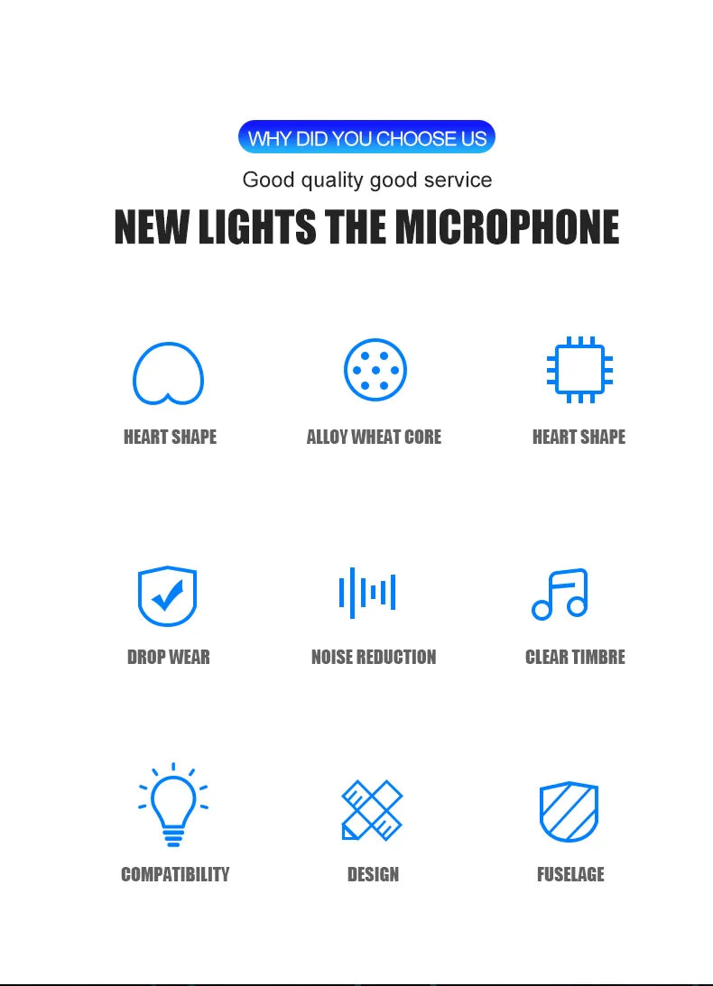 USB Microphone for Laptop and Desktop – Clear Sound Recording Mic