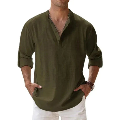 Breathable Long Sleeve Shirt for Men & Women – 2025 Comfort Fit