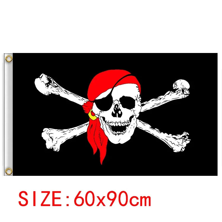 One Piece Jolly Roger Flags 🏴‍☠️ Decoration