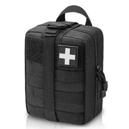 1pc EMT Pouch, Rip Away Molle Medical Pouches Tear-Away First Aid Kit Emergency Survival Bag for Travel Outdoor Hiking