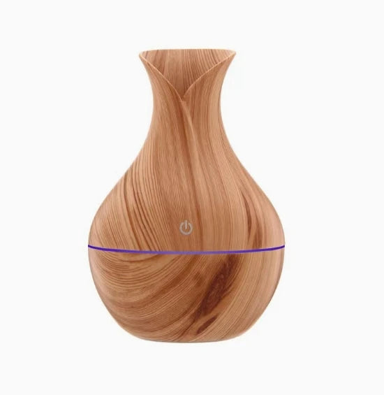 Humidifier Electric Air Aroma Diffuser Wood