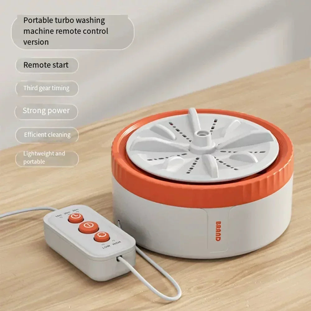 USB Rotating Turbo Fruit Kitchen Ultrasonic Dishwasher
