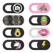 Webcam Cover Shutter Magnet Slider Plastic Camera Cover For IPad Tablet Web Laptop Pc Camera Mobile Phone Lenses Privacy Sticker