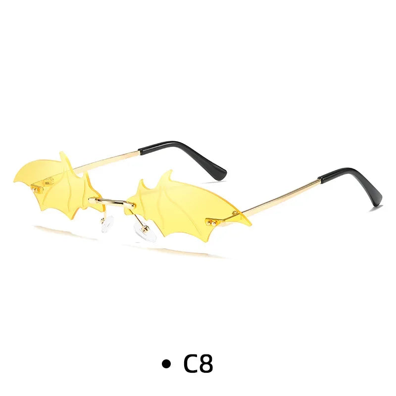 Longchamp Yellow Metal Sunglasses