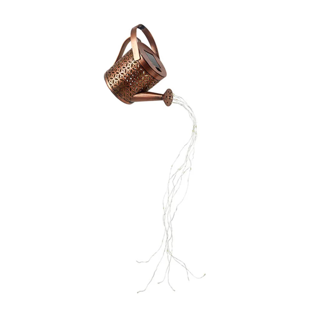 Solar Watering Can Lamp