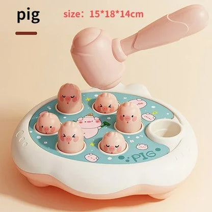 Kawaii Baby Early Educational Toy 12 13 24 Months Toddler Children's Puzzle Toys for Boys Girls 1 Year Kids Whack Game Mole Game