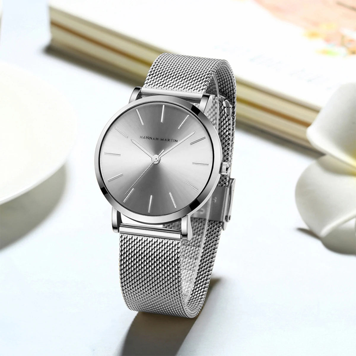 Women Watch Quartz Movement 36mm Waterproof Minimalist Style