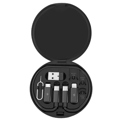 Multifunctional Data Cable Set 60w Fast Charging Cable For Android & iPhone