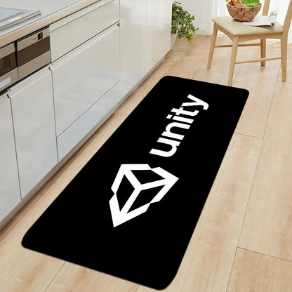 Christmas Kitchen Mats Entrance Doormat Decor Winter Xmas Hallway Balcony Rugs Bath Non-slip Foot Pad Christmas Decorations