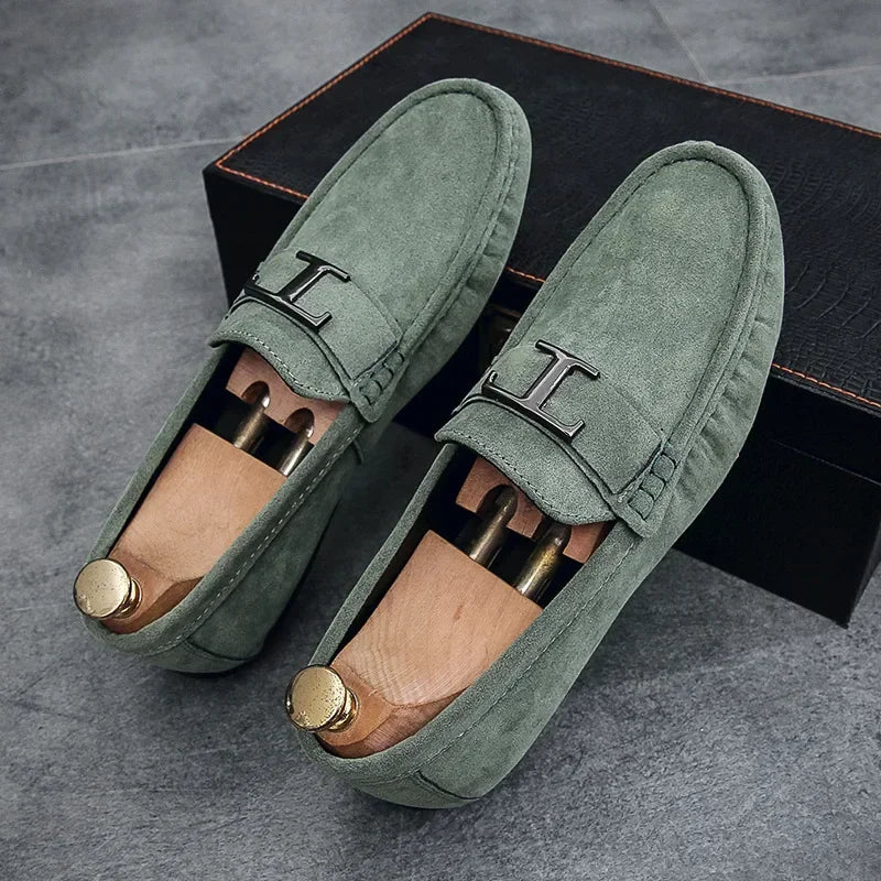 Gianni Soft Italian Suede Loafers