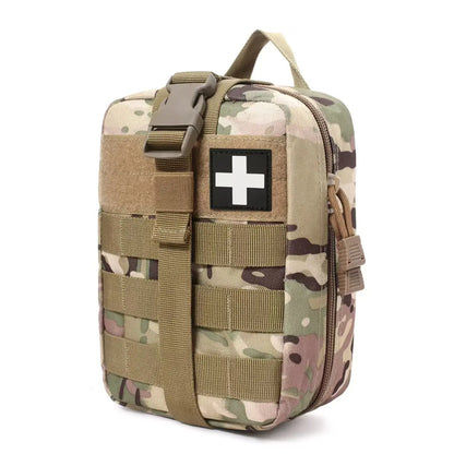1pc EMT Pouch, Rip Away Molle Medical Pouches Tear-Away First Aid Kit Emergency Survival Bag for Travel Outdoor Hiking