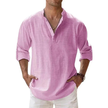 Breathable Long Sleeve Shirt for Men & Women – 2025 Comfort Fit