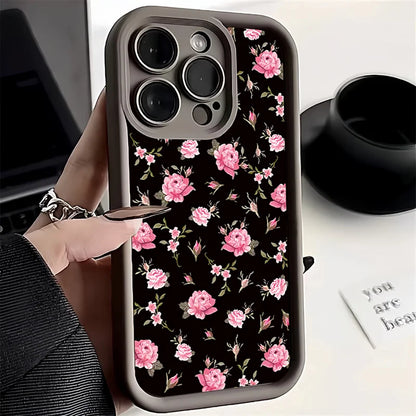 Black Leopard Print Phone Case New