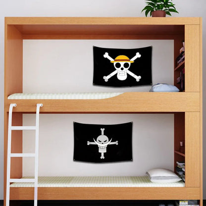 One Piece Jolly Roger Flags 🏴‍☠️ Decoration