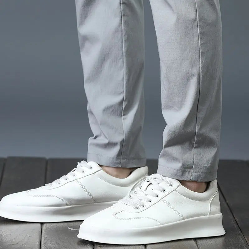 Ice Silk Men's Golf Men's Midweight Casual Pants Sports Pants Simple Design Khaki Black Slim Straight Leg Stretch Casual Trouse