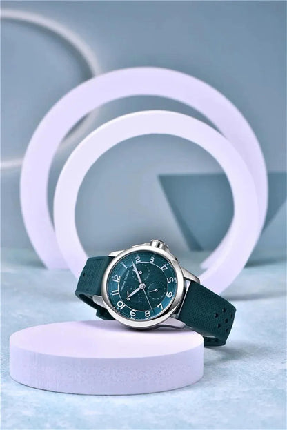 New Arrival 40mm Japan TMI VH88 Movt Sapphire Crystal Calendar 24 Hours 100M Waterproof Quartz Wristwatches for Men