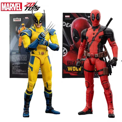 Deadpool And Wolverine Inspired Marvel Legends Action Figures