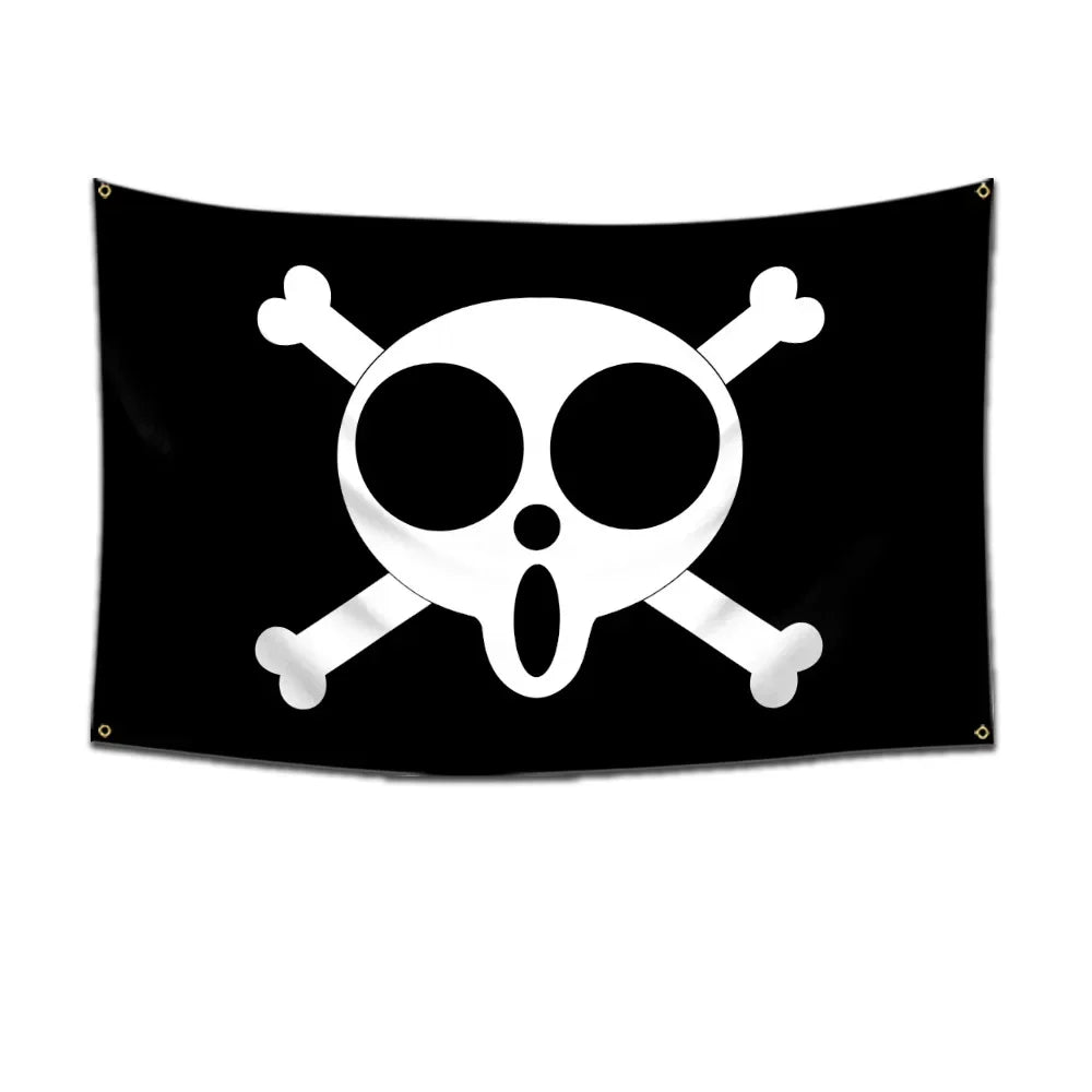 One Piece Jolly Roger Flags 🏴‍☠️ Decoration