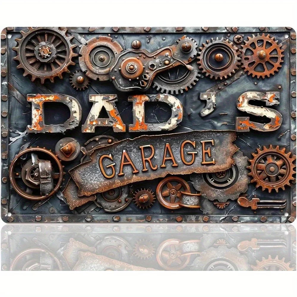 Vintage Metal Tin Poster BBQ Beer Bar Retro Metal Tin Signs Posters Plate Wall Decor for Bar Restaurant Cafe Clubs Retro Plaque