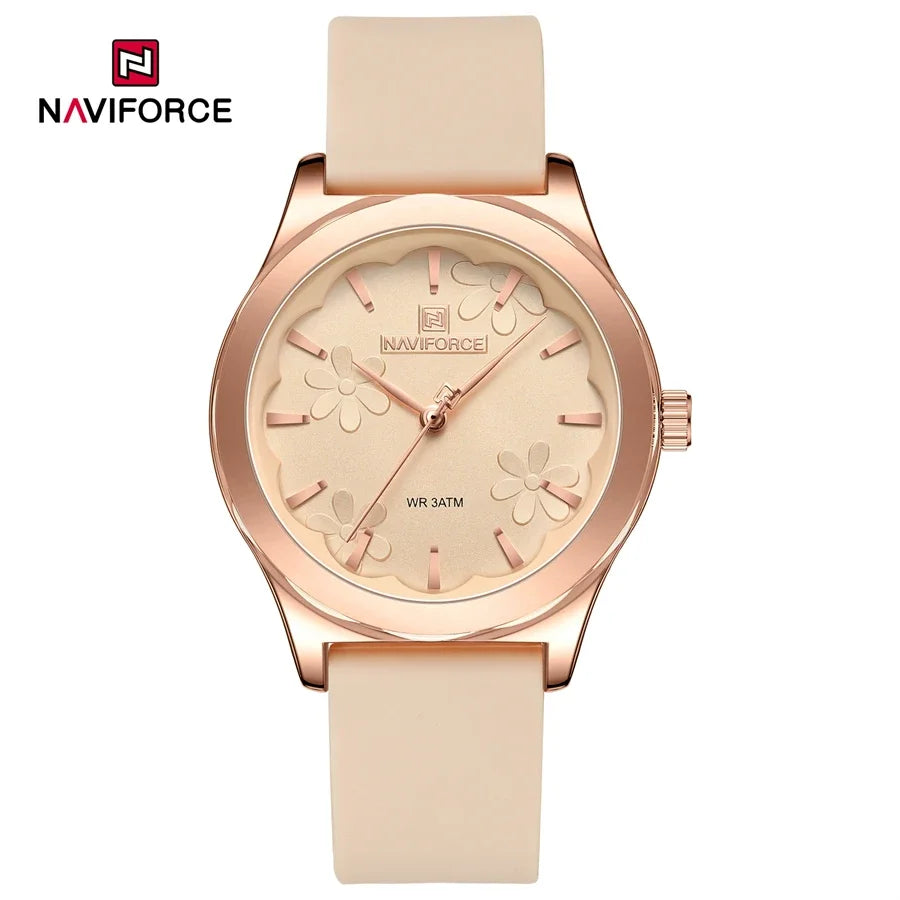 NAVIFORCE Men Quartz Multi-function Calendar Watches  Fashion Sport