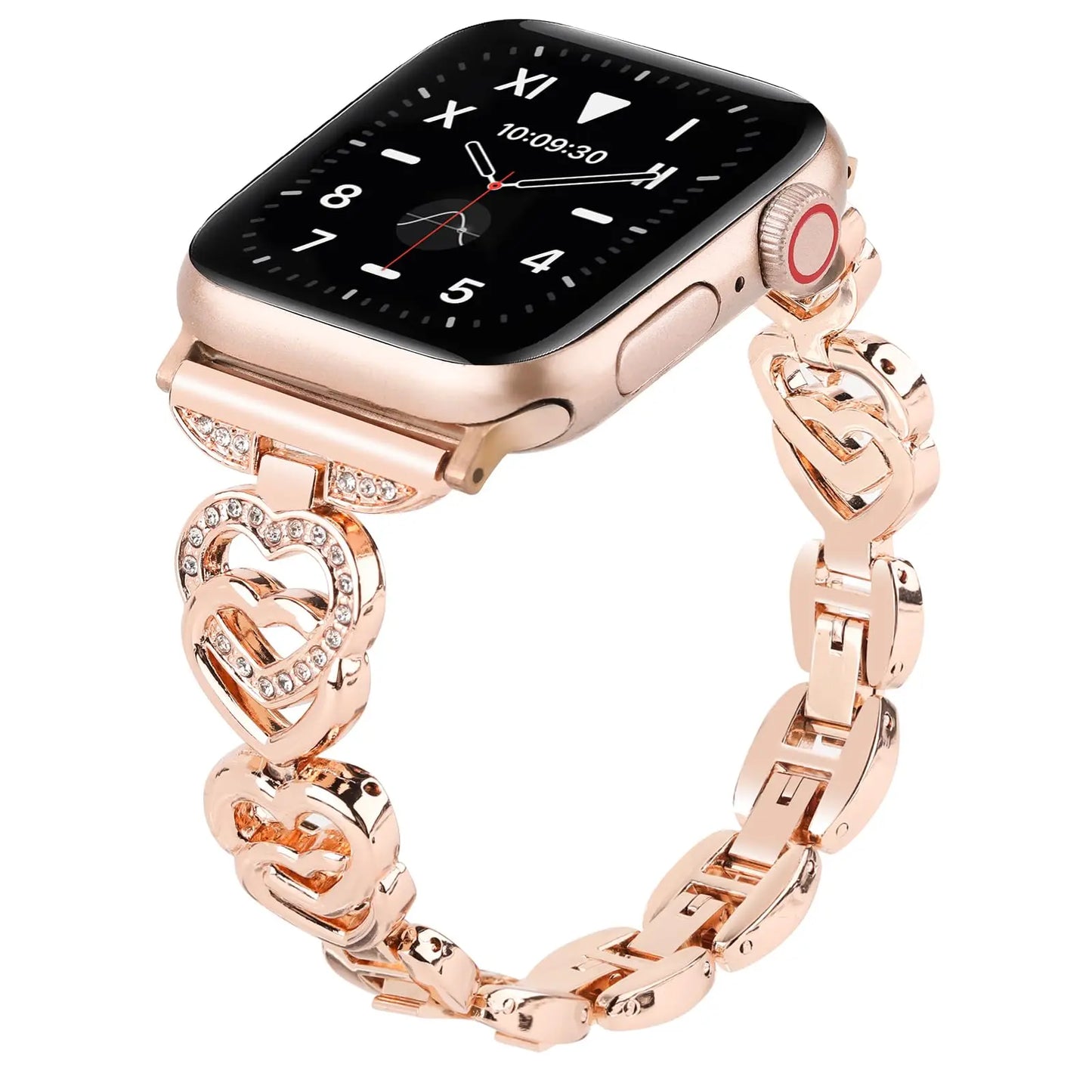 Venustus Heart Link Stainless Steel Strap