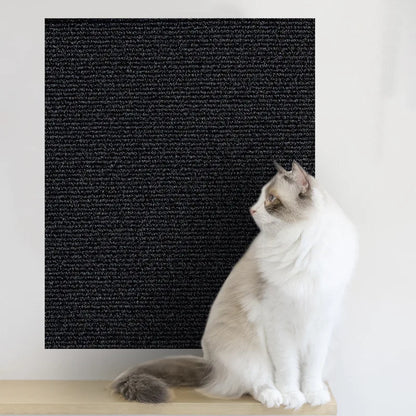 Self-Adhesive Cat Scratch Protector – Trimmable Carpet Mat for Sofa and Wall, Anti-Scratch Furniture Guard