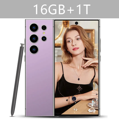S24 Ultra Smart Mobile Phones Smartphone 5G Dual SIM Snapdragon 8 gen 3 Cell Phone 16G 1TB Android Global Version Cellphones