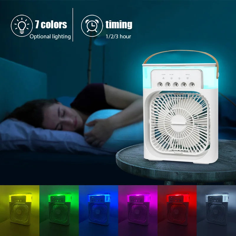 Portable Humidifier Cooling Fan