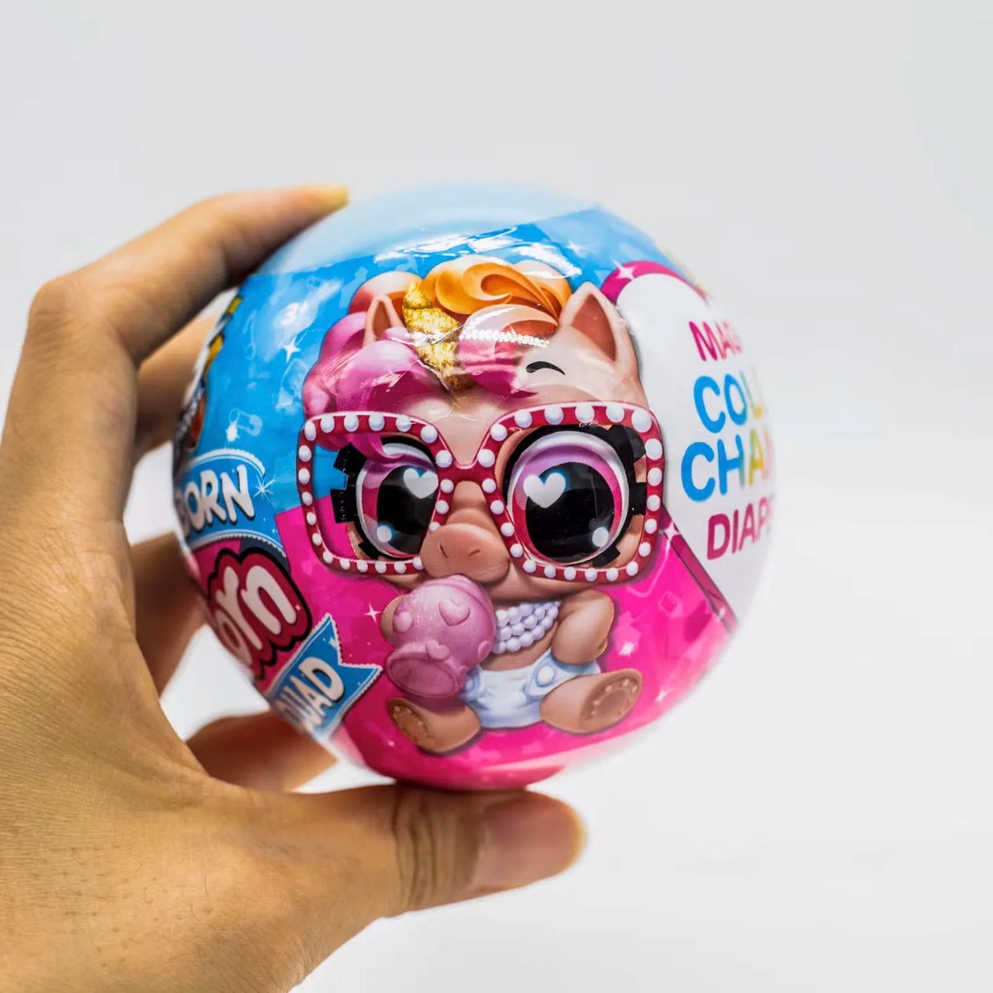 5 Surprise Ball Mini Brands Supermarket Shopping Scene Miniature Gashpon Capsule Toy Figurines Collection Kids Birthday Gifts